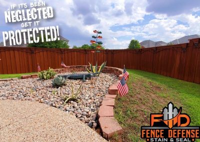 Allen Fence Staining