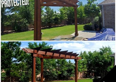 Arbor Staining Before and After