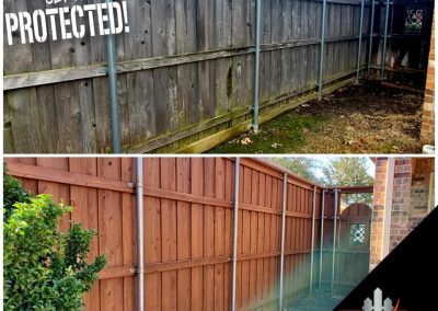 Best Fence Staining Transformation Before and After