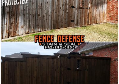 fence staining contractor
