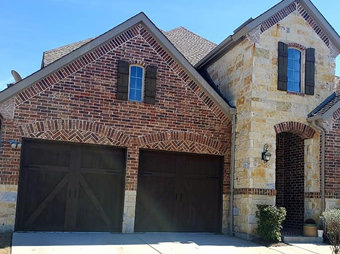 Garage Door Staining Service Plano