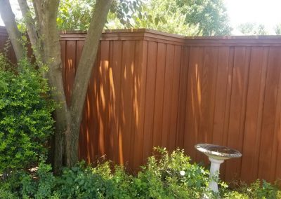 Professionally Seal Cedar Fence