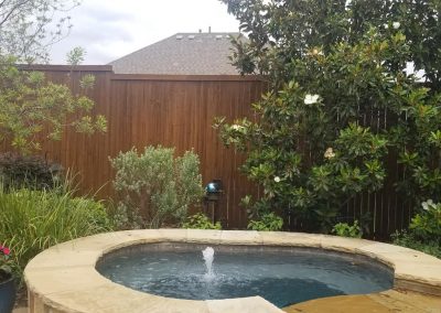 Restaining Fence Plano