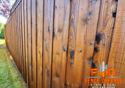 Stain For Cedar Fence in HOA