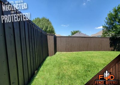 Wooden Fence Stain Protection