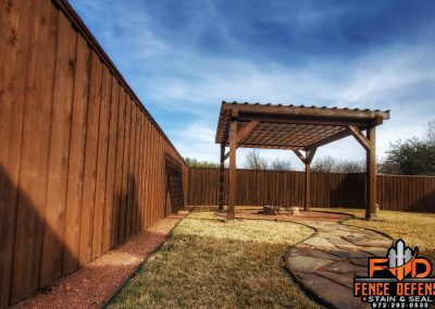 Amazing Fence Staining Frisco Texas Chocolate Semi Solid