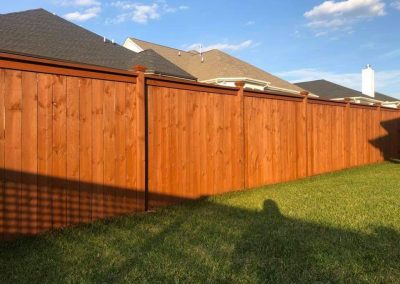 Auburn Semi Solid Stain for Fence Plano Texas