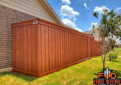 Beautiful Fence Staining Auburn Semi Solid Stain