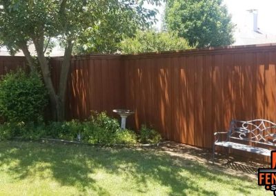 Board on Board Fence Staining Sable Semi Solid