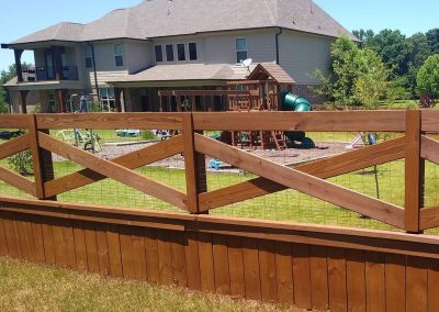 Pro Fence Staining Plano TX Sable Semi Solid